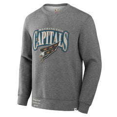 Washington Capitals Fanatics Decades Collection Legendary Fleece Pullover Sweatshirt