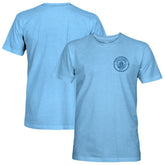Manchester City 1863FC Mono Badge Retro Tri-Blend T-Shirt / Soccer Online