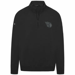 Cleveland Guardians Levelwear Murray Nightfall Quarter-Zip Top - Black