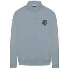 Minnesota Twins Levelwear Murray Nightfall Quarter-Zip Top - Gray