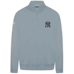 New York Yankees Levelwear Murray Nightfall Quarter-Zip Top - Gray