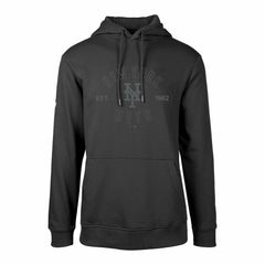 New York Mets Levelwear Podium Abyssal Pullover Hoodie - Black
