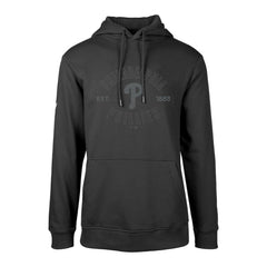 Philadelphia Phillies Levelwear Podium Abyssal Pullover Hoodie - Black