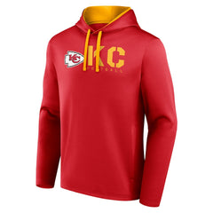 NFL Kansas City Chiefs Logo Athletic Head Start Pullover Hoodie