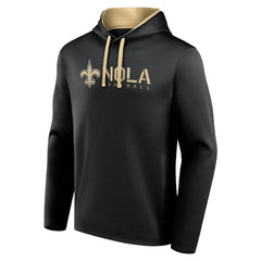 NFL New Orleans Saints Logo Athletic Head Start Pullover Hoodie