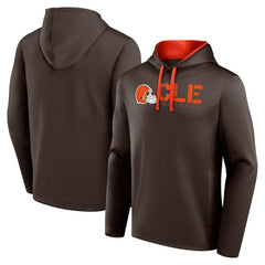 NFL Cleveland Browns Logo Athletic Head Start Pullover Hoodie