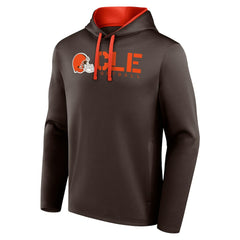 NFL Cleveland Browns Logo Athletic Head Start Pullover Hoodie