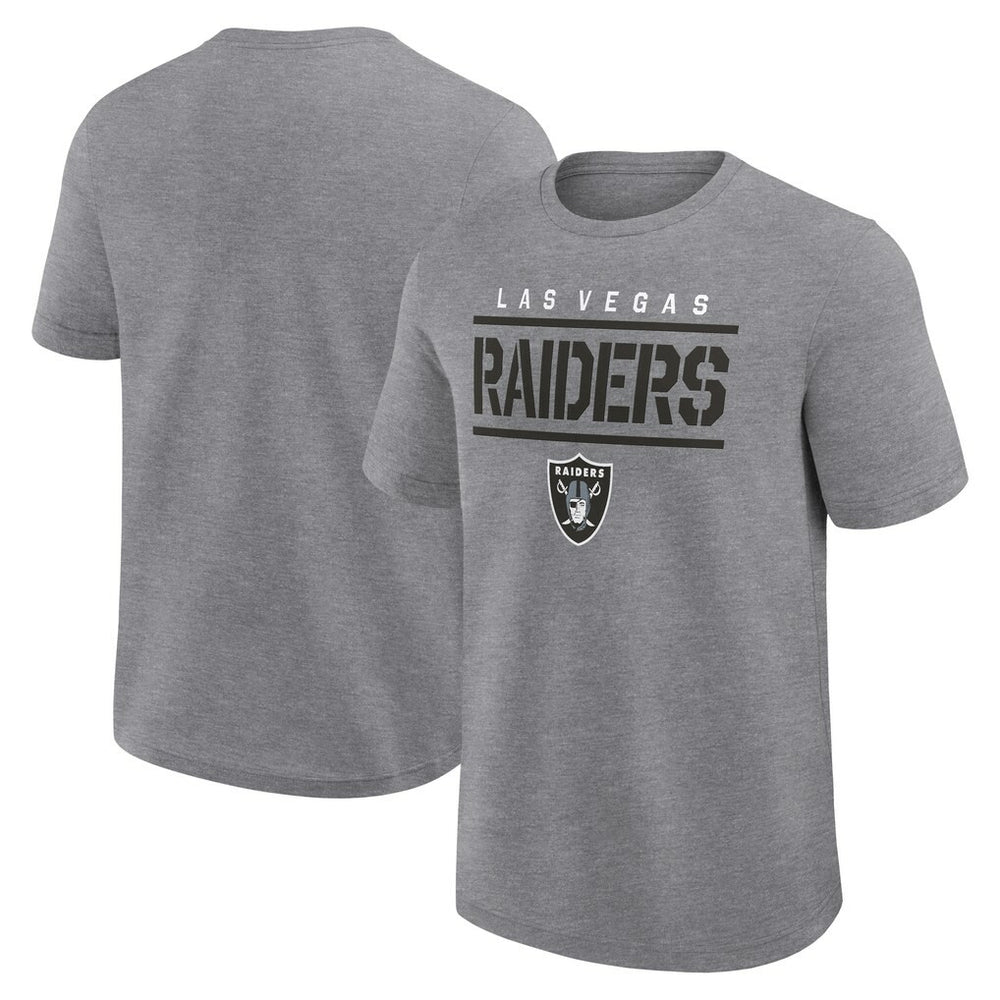 NFL Las Vegas Raiders Logo Athletic Top Notch T-Shirt
