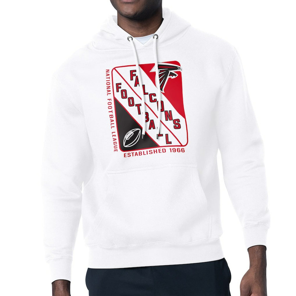 NFL Atlanta Falcons Starter Shield Logo Pullover Hoodie