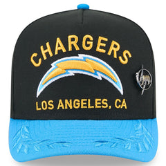 NFL Los Angeles Chargers 2025 NFL Draft On Stage A-Frame 59FIFTY Fitted Hat
