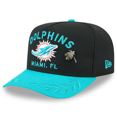 NFL Miami Dolphins 2025 NFL Draft On Stage A-Frame 59FIFTY Fitted Hat