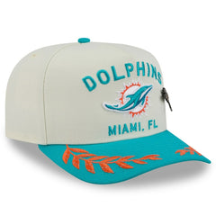 NFL Miami Dolphins 2025 NFL Draft A-Frame 59FIFTY Fitted Hat