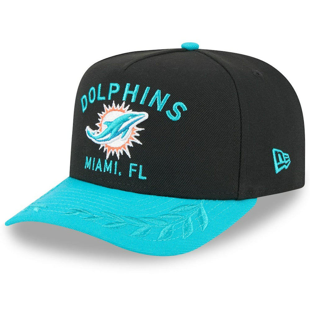 NFL Miami Dolphins Youth 2025 NFL Draft A-Frame 9FIFTY Snapback Hat