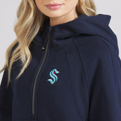 Seattle Kraken lululemon Women's Scuba Oversized Half-Zip Hoodie