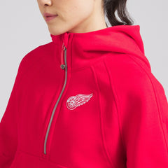 Detroit Red Wings lululemon Women's Scuba Oversized Half-Zip Hoodie