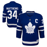 Auston Matthews Toronto Maple Leafs Youth Home Replica Player Jersey