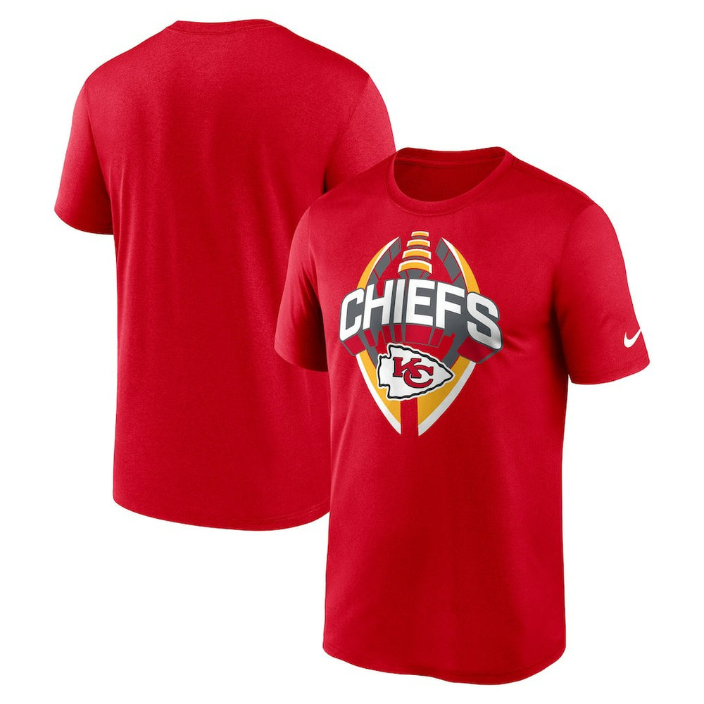 NFL Kansas City Chiefs Big & Tall Primetime Legend Icon Performance T-Shirt