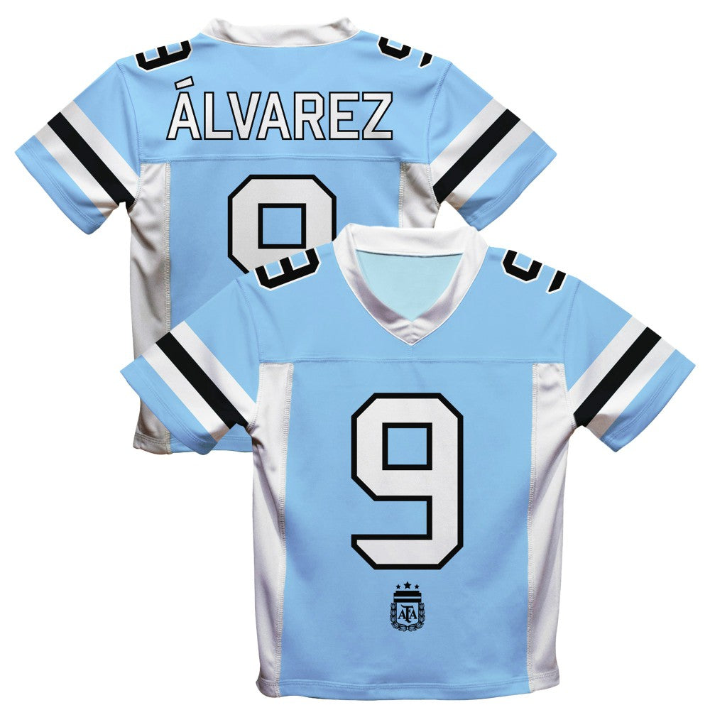 Julián Álvarez Argentina National Team Vive La Fete Football Jersey / Soccer Hot sale