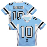Lionel Messi Argentina National Team Vive La Fete Football Jersey / Soccer On sale