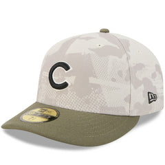 Chicago Cubs 2025 Armed Forces Day 59FIFTY Fitted Hat - Light Beige/Olive | New Era