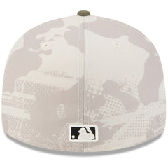 Chicago White Sox 2025 Armed Forces Day 59FIFTY Fitted Hat - Light Beige/Olive | New Era