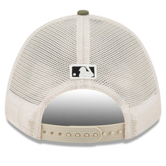 San Francisco Giants 2025 Armed Forces Day 9FORTY M-Crown A-Frame Adjustable Hat - Light Beige/Olive | New Era