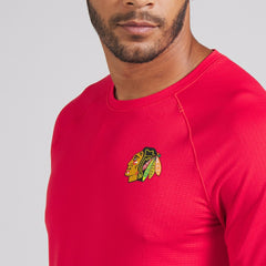 Chicago Blackhawks lululemon Metal Vent Tech Short-Sleeve Shirt