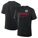 Cincinnati Reds Color Pop Legacy Clubhouse T-Shirt - Black