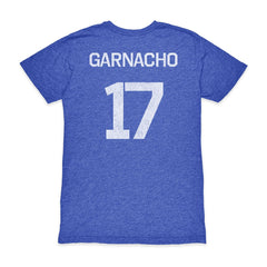 Alejandro Garnacho Argentina National Team 1863FC Player Vintage Tri-Blend T-Shirt / Soccer New