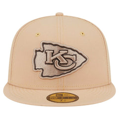 NFL Kansas City Chiefs Candied Pecan 59FIFTY Fitted Hat