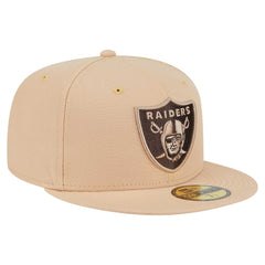 NFL Las Vegas Raiders Candied Pecan 59FIFTY Fitted Hat
