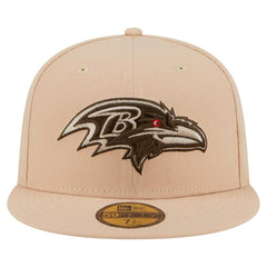 NFL Baltimore Ravens Candied Pecan 59FIFTY Fitted Hat