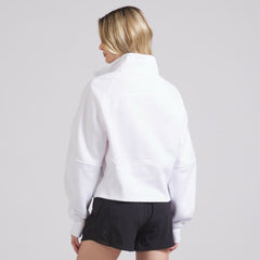Chicago Blackhawks lululemon Women's Scuba Oversized Half Zip Top