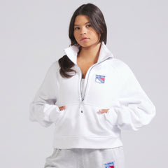 New York Rangers lululemon Women's Scuba Oversized Half Zip Top