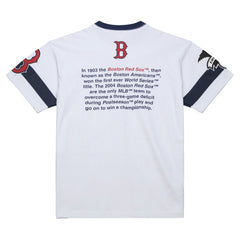 Boston Red Sox Cooperstown Collection Team Origins Premium T-Shirt - White | Mitchell & Ness