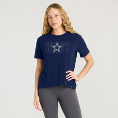 NFL Dallas Cowboys Women's Line Em Up T-Shirt