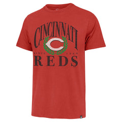 Cincinnati Reds Pitchout Franklin T-Shirt - Red | 47 brand