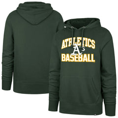 Athletics Velocity Headline Pullover Hoodie - Green | 47 brand