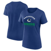 Vancouver Canucks Logo Athletic Women's Unrivaled T-Shirt