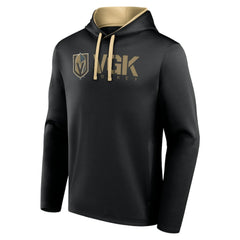 Vegas Golden Knights Logo Athletic Head Start Pullover Hoodie