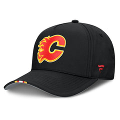 Calgary Flames Fanatics 2025 NHL Draft Authentic Pro On-Stage Podium A-Frame Adjustable Hat