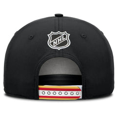 Calgary Flames Fanatics 2025 NHL Draft Authentic Pro On-Stage Podium A-Frame Adjustable Hat
