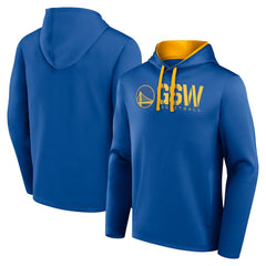Golden State Warriors Logo Athletic Head Start Pullover Hoodie sale - Royal for sale