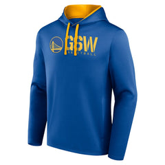 Golden State Warriors Logo Athletic Head Start Pullover Hoodie sale - Royal for sale