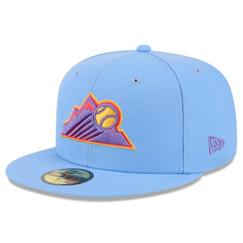 Colorado Rockies 2025 City Connect 59FIFTY Fitted Hat - Light Blue | New Era