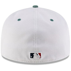 Boston Red Sox 2025 City Connect Batting Practice 59FIFTY Fitted Hat - White/Green | New Era
