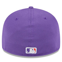 Colorado Rockies 2025 City Connect Batting Practice Low Profile 59FIFTY Fitted Hat - Purple | New Era