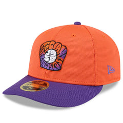 San Francisco Giants 2025 City Connect Batting Practice Low Profile 59FIFTY Fitted Hat - Orange/Purple | New Era