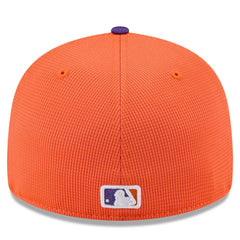 San Francisco Giants 2025 City Connect Batting Practice Low Profile 59FIFTY Fitted Hat - Orange/Purple | New Era