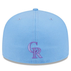 Colorado Rockies 2025 City Connect Fan Pack 59FIFTY Fitted Hat - Light Blue | New Era